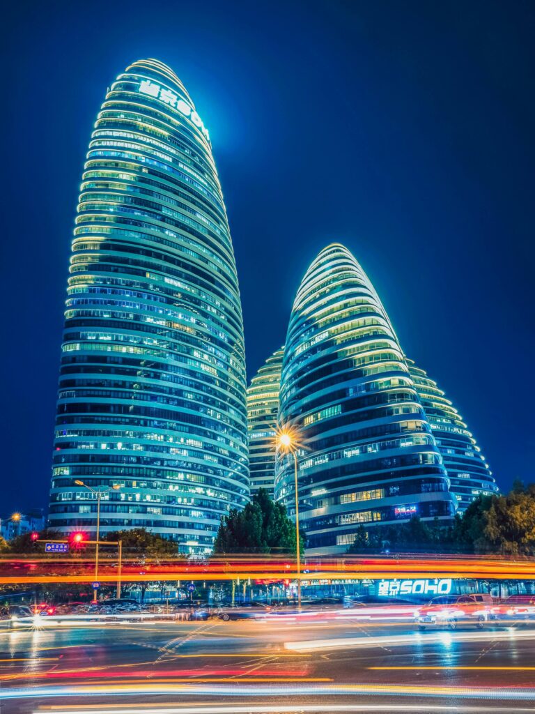 Towers in Baku 
